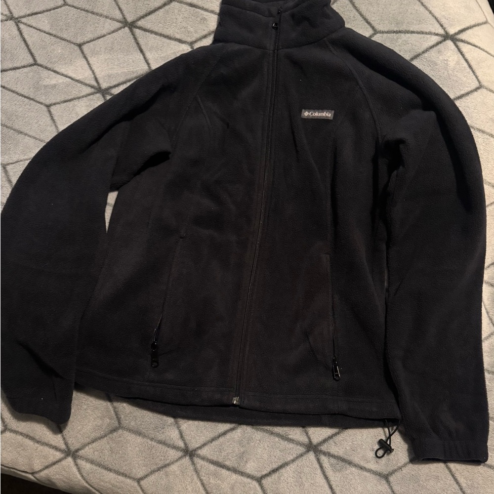Columbia Midnight Black Fleece Jacket